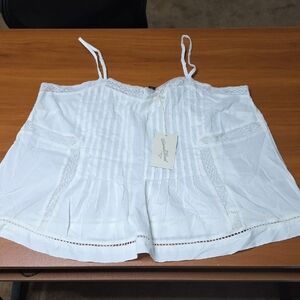 Universal Thread White Striped Top